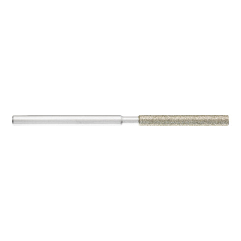 PFERD Diamantfeile für Handfeilgerät rund Ø3,0x60mm Schaft-Ø3 mm D126 (mittel) komplett