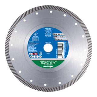 PFERD Diamond tools for construction industry DG 300x2,4x25,4 FL SG