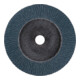 PFERD Dischi lamellari curvi, corindone zirconio 180x22mm, grana 40-3