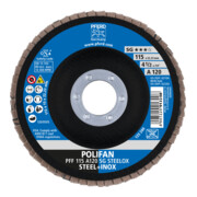 PFERD Dischi lamellari dritti, corindone 115x22mm, grana 120-3