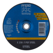 PFERD Disco abrasiva E Universallinie PSF STEEL per acciaio