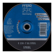 PFERD Disco da sbavo E 230-7 SG STEEL