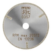 PFERD Disco da taglio diamantato D1A1R GAG