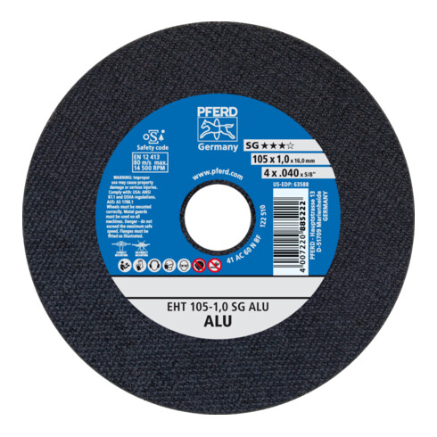 PFERD Ruota di taglio EHT SG ALU