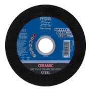 PFERD Disco da taglio EHT 125-1,0 CERAMIC SGP STEEL