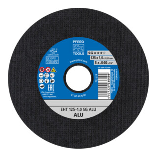 PFERD Disco da taglio EHT 115-1,0 SG ALU