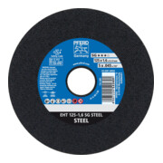 PFERD Disco da taglio EHT 115-1.0 SG STEEL, dritto
