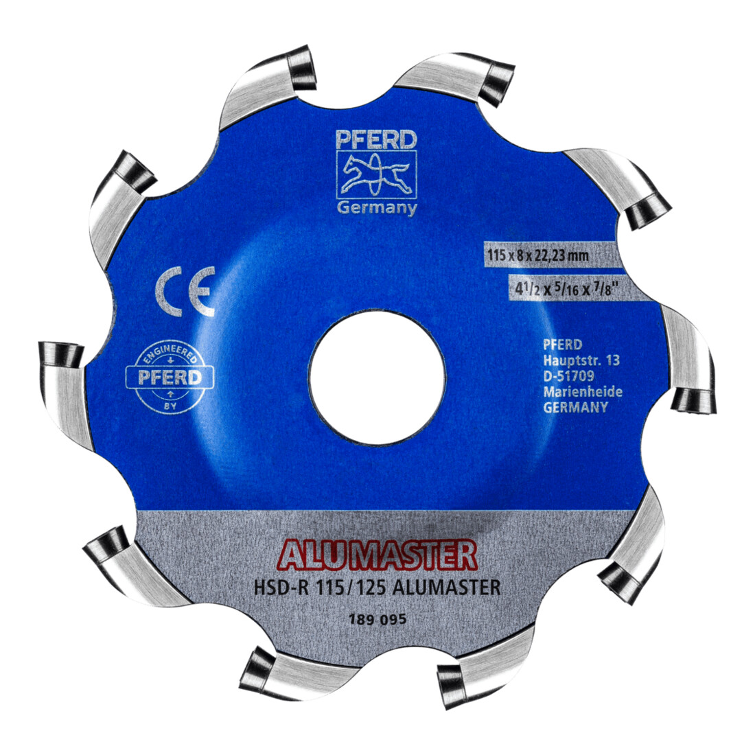 PFERD Disco High Speed ALUMASTER HICOAT- HSD-R 115/125 ALUMASTER HICOAT