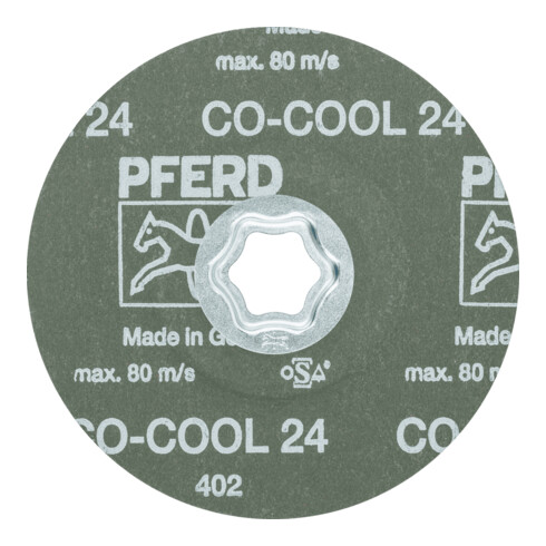 PFERD Disco in fibra CC-FS 125 mm CO-COOL 24