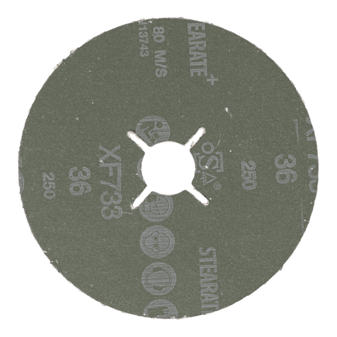 PFERD Disco in fibra FS 125-22 CO-ALU 36