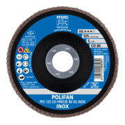 PFERD Disco lamellare POLIFAN PFC CO-FREEZE SG INOX-2