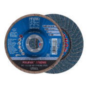PFERD Disco lamellare POLIFAN PFC 125 Z50 SGP acciaio FORTE