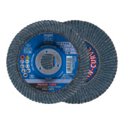 PFERD Disco lamellare POLIFAN PFR 125-L Z40 SGP CURVE STEELOX
