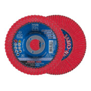 PFERD Disco lamellare POLIFAN PFR 125-M CO60 SGP CURVE STEELOX-2