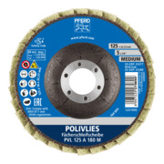 PFERD Disco lamellare POLIVLIES PVL 125-4