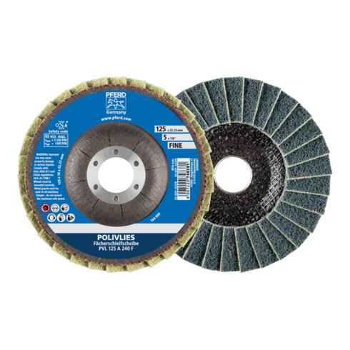 PFERD Disco lamellare POLIVLIES PVL 125