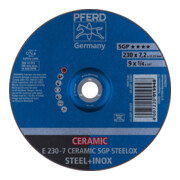 Pferd Disque à ébarber coudé CO24QSG 230x7,2mm