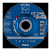 Pferd Disque à ébarber coudé pour V2A A30NSG 125x4,1 mm