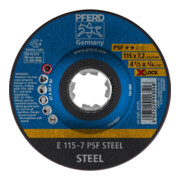 Pferd Disque à ébarber PSF X-LOCK ACIER 115x7mm