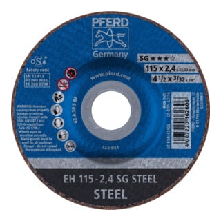 Pferd Disque à tronçonner coudé A30SSG 115x2,4mm