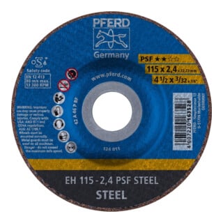 Pferd Disque à tronçonner décalé A46PPS 115x2,4mm