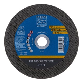 Pferd Disque à tronçonner droit A24PPS 178x3mm