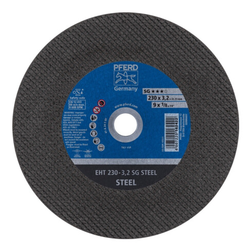 Pferd Disque à tronçonner droit A24SSG 230x3,2mm