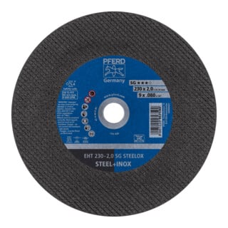 Pferd Disque à tronçonner droit A46QSG-INOX 230x2mm