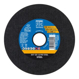 Pferd Disque à tronçonner droit A60PPS 125x1 mm