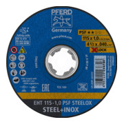 Pferd Disque à tronçonner PSF X-LOCK STEELOX 115x1mm