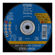 Pferd Disque à tronçonner PSF X-LOCK STEELOX 115x1mm