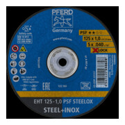 Pferd Disque à tronçonner PSF X-LOCK STEELOX 125x1mm