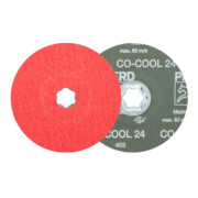 Pferd Disque abrasif à fibres CC-FS CO-COOL 125 mm K24
