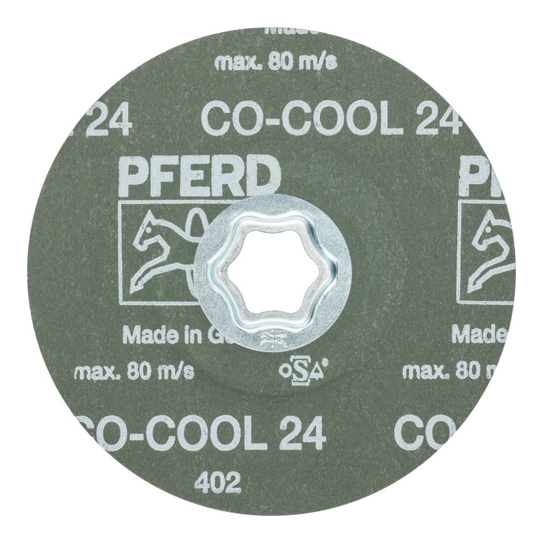 Pferd Disque abrasif à fibres CC-FS CO-COOL 125 mm K24