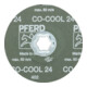 Pferd Disque abrasif à fibres CC-FS CO-COOL 125 mm K24-5