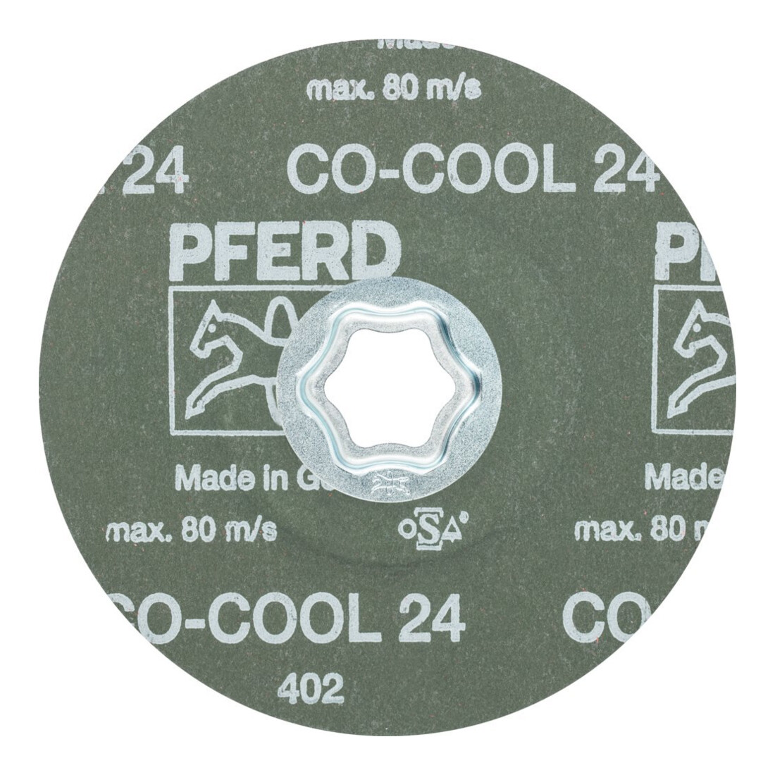 Pferd Disque abrasif à fibres CC-FS CO-COOL 125 mm K24
