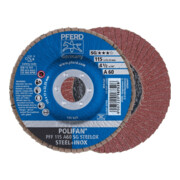 Pferd Disque abrasif à lamelles A 60SG droit 115 mm K60