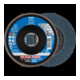 Pferd Disque abrasif à lamelles X-LOCK STEELOX K80SGP 125 mm-2