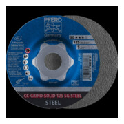 Pferd Disque abrasif CC-Grind Acier massif 125 mm