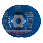 Pferd Disque abrasif CC-Grind Solid INOX 125 mm