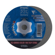 Pferd Disque abrasif CC-Grind Solid SGP ACIER 180 mm-4