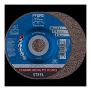 Pferd Disque abrasif CC-Grind STRONG-STEEL 115 mm