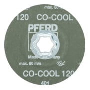 Pferd Disque abrasif en fibre CC-FS CO-COOL 115 mm K120-4