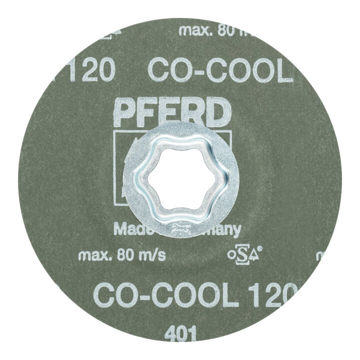 Pferd Disque abrasif en fibre CC-FS CO-COOL 115 mm K120