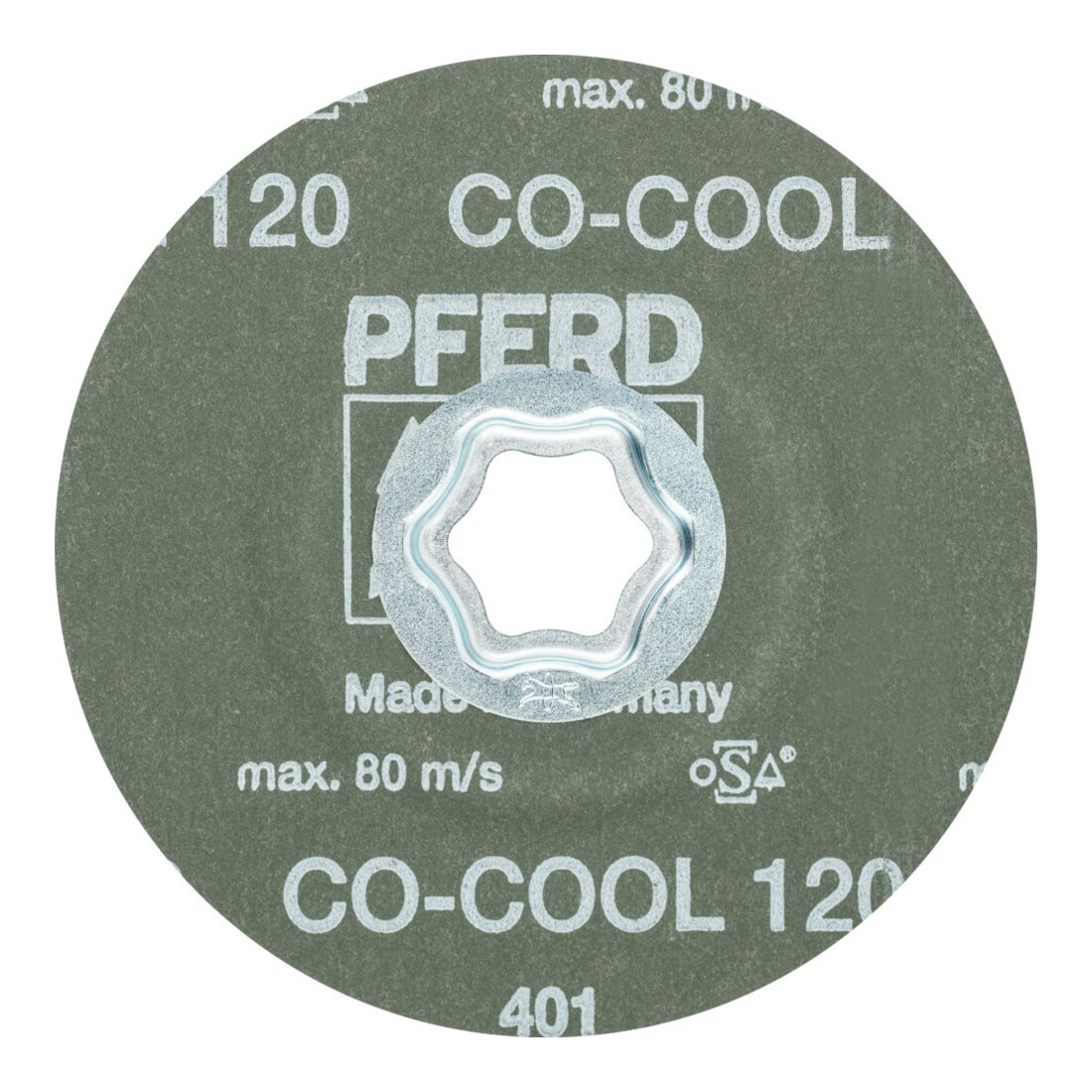 Pferd Disque abrasif en fibre CC-FS CO-COOL 115 mm K120