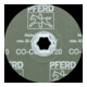 Pferd Disque abrasif en fibre CC-FS CO-COOL 125 mm K120-2