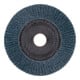 Pferd Disque abrasif éventail Z 60PSF droit 125 mm K60