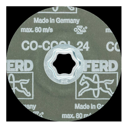 Pferd Disque abrasif fibre CC-FS CO-COOL 115 mm K24