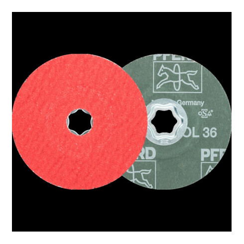 Pferd Disque abrasif fibre CC-FS CO-COOL 115 mm K36