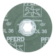 Pferd Disque abrasif fibre CC-FS CO-COOL 115 mm K36-5